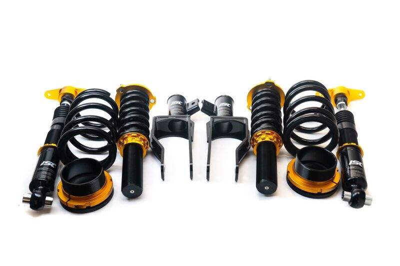 Tesla Model Y Coilover Suspension Kit - Front + Rear - ISC Suspension - N1 Basics - Street - `20-`27